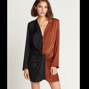 Choosy In a Mood Dress Black And Sienna NWT Size 8